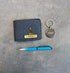 Personalised Denim Men Wallet Combo With Charms